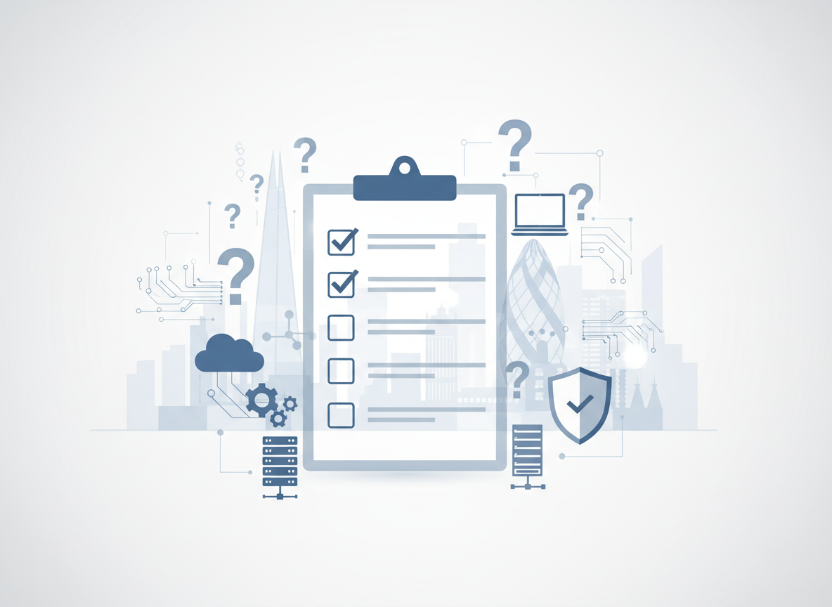 Questions to Ask an IT Support Provider in London Before You Sign a Contract