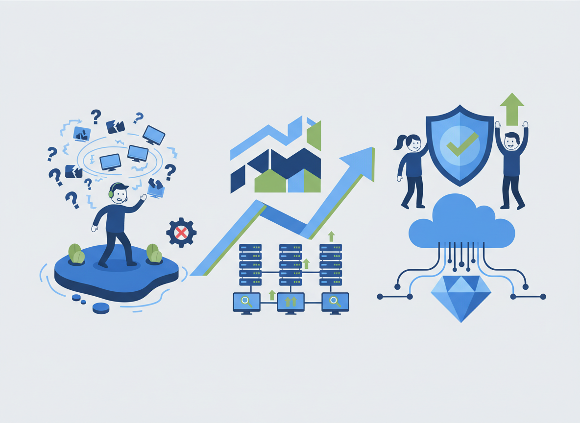 Why Growing Businesses Need More Than a Reactive IT Helpdesk