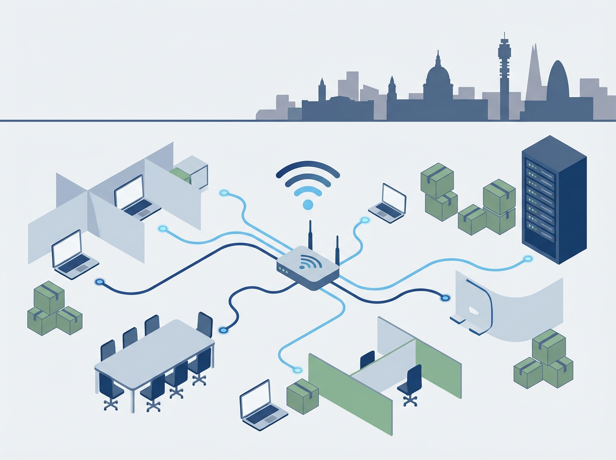Office Move IT Checklist (London SMEs): Internet, Wi‑Fi, Security and “Day 1” Readiness