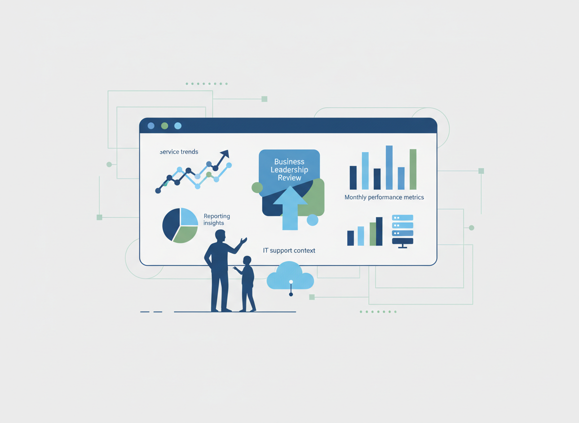 What a Strong IT Support Partner Should Be Reporting to You Each Month